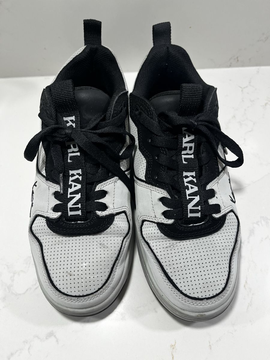 Scarpe da uomo: Karl Kani Schuhe grau Gr. 41 – Usato da Hinwil venduto da dire07 1
