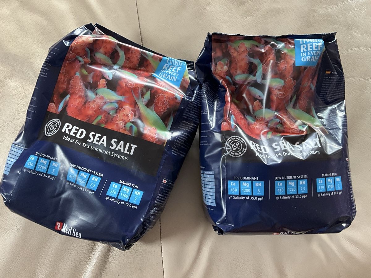 Aquarium: Sel Red Sea – Neuf avec emballage d'origine à Wavre par abbh