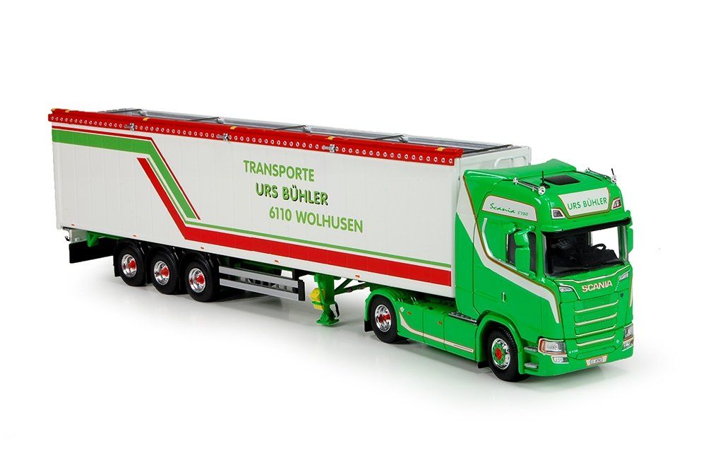 Scania Modellbausätze & Standmodelle: 1:50 Tekno Scania S730 "Bühler Urs" – Neu und originalverpackt aus Affoltern am Albis von Modellshop-8910