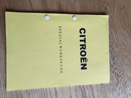 André Citroen  Spezialwerkzeuge ab 1.10 1978