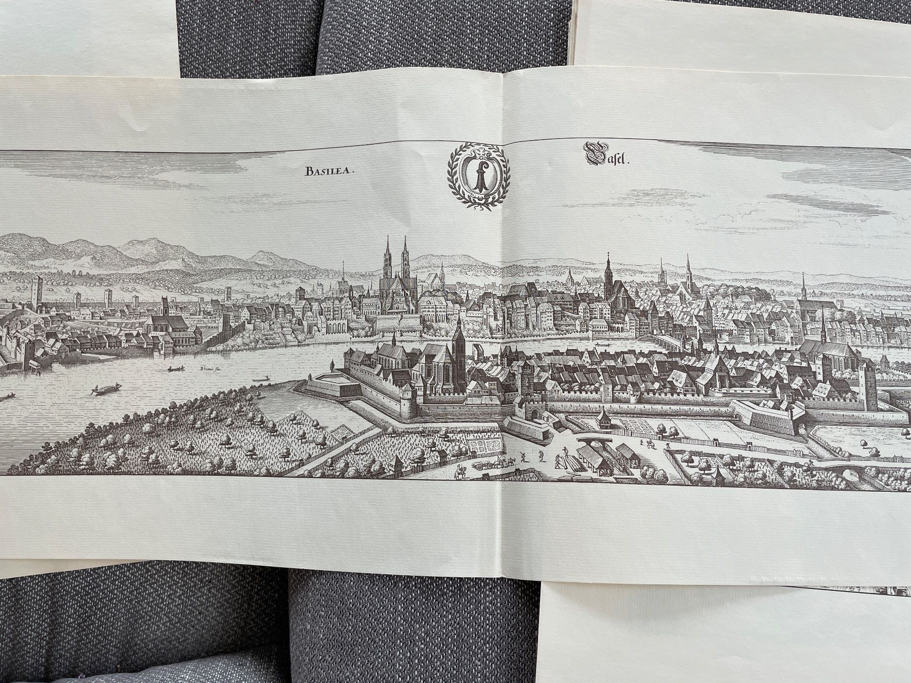 Gravures: alte Städtestiche – D'occasion à Adligenswil par reni123456 2