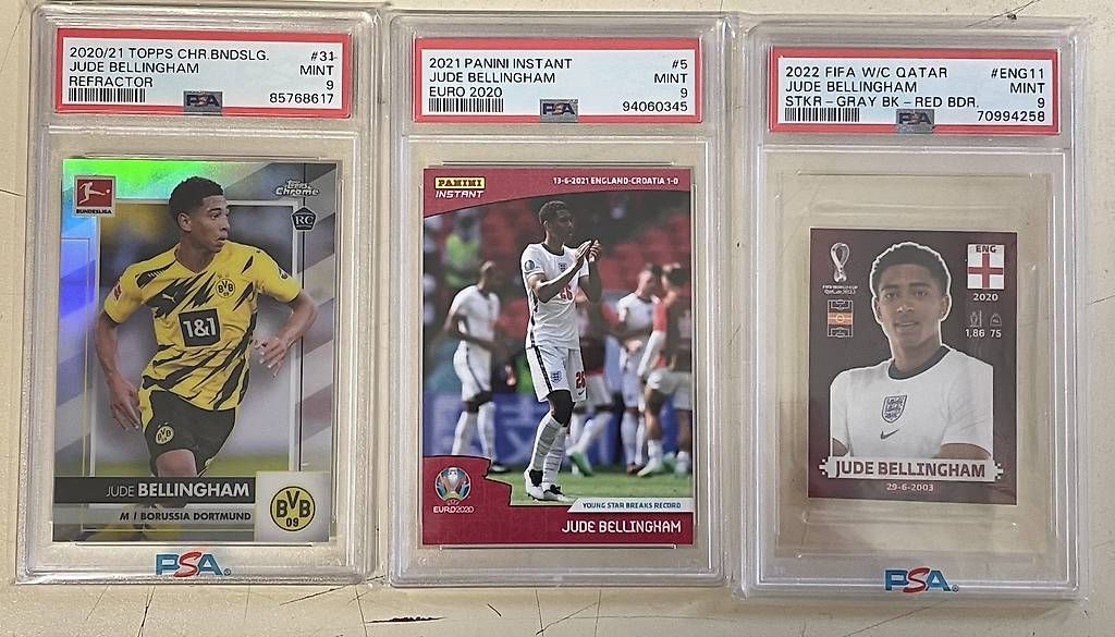 Topps Carte collezionabili: Topps Panini Bellingham PSA Bundle – Usato da Nürensdorf venduto da Mulderi9