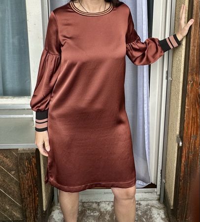 Elegantes Scotch&Soda Kleid, Herbstfarben, Grösse XS