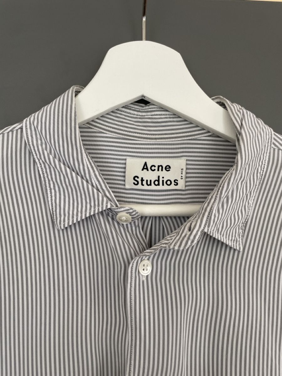 Camicie: Acne Studios Hemd, Gr 48 Herrenhemd, gestreift – Usato da Zürich venduto da Zeus_93 1