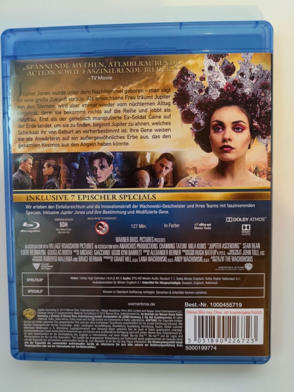 Tutti i DVDs: Jupiter Ascending – Usato da Liestal venduto da Kratzilla 2