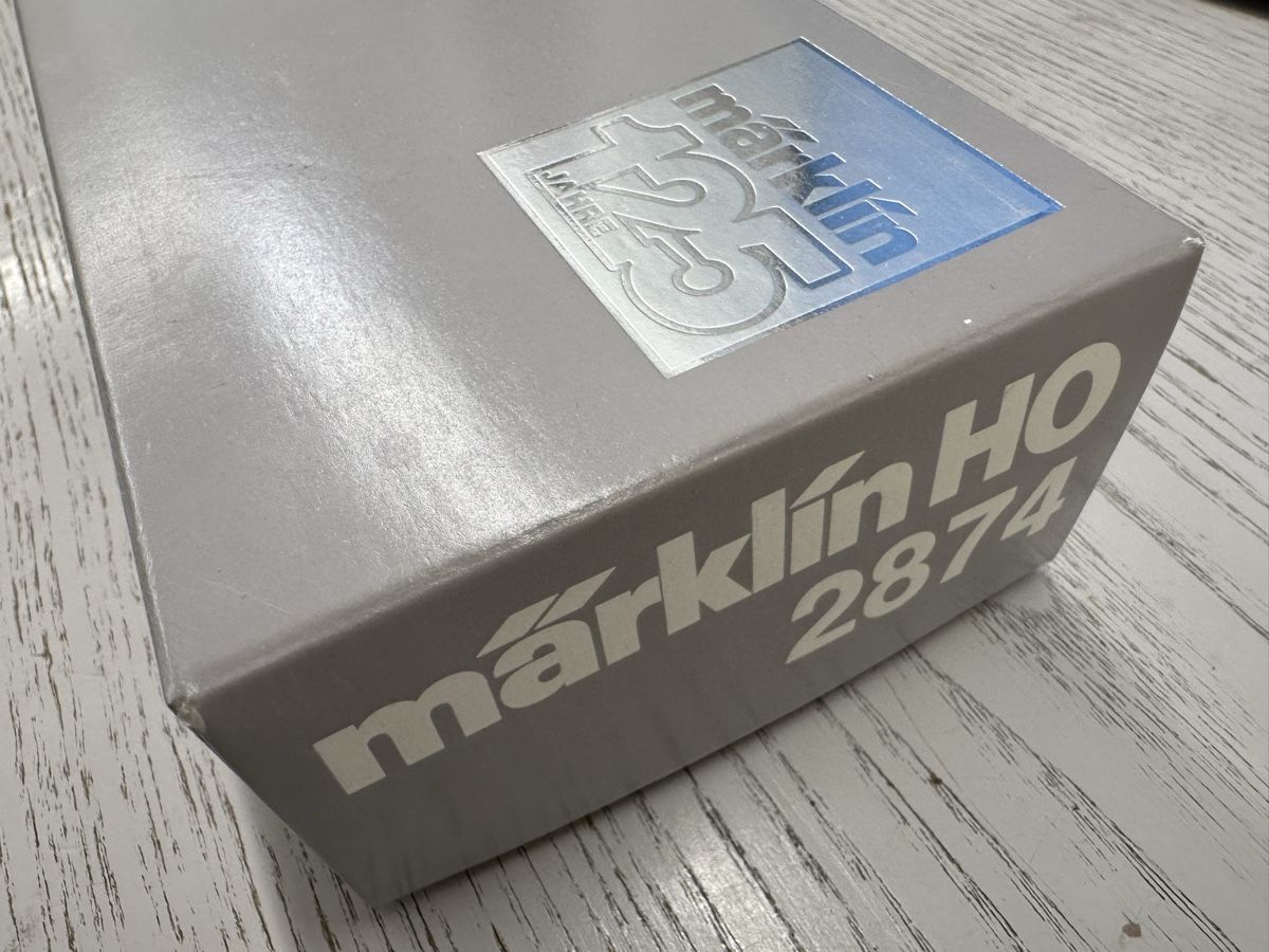 Märklin Modellini di ferrovie: Märklin 2874 DB BR E63 Behälterzug – Usato da Lupsingen venduto da New-Haven 4