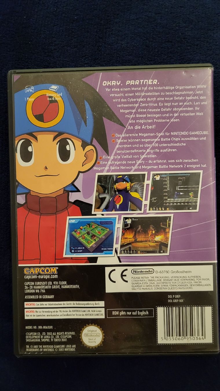Nintendo Giochi: Megaman Network Transmission / Gamecube Spiel – Usato da Biel/Bienne venduto da Retrohr 3
