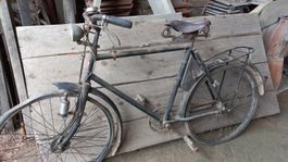 Antikes Fahrrad Velo Antiquität
