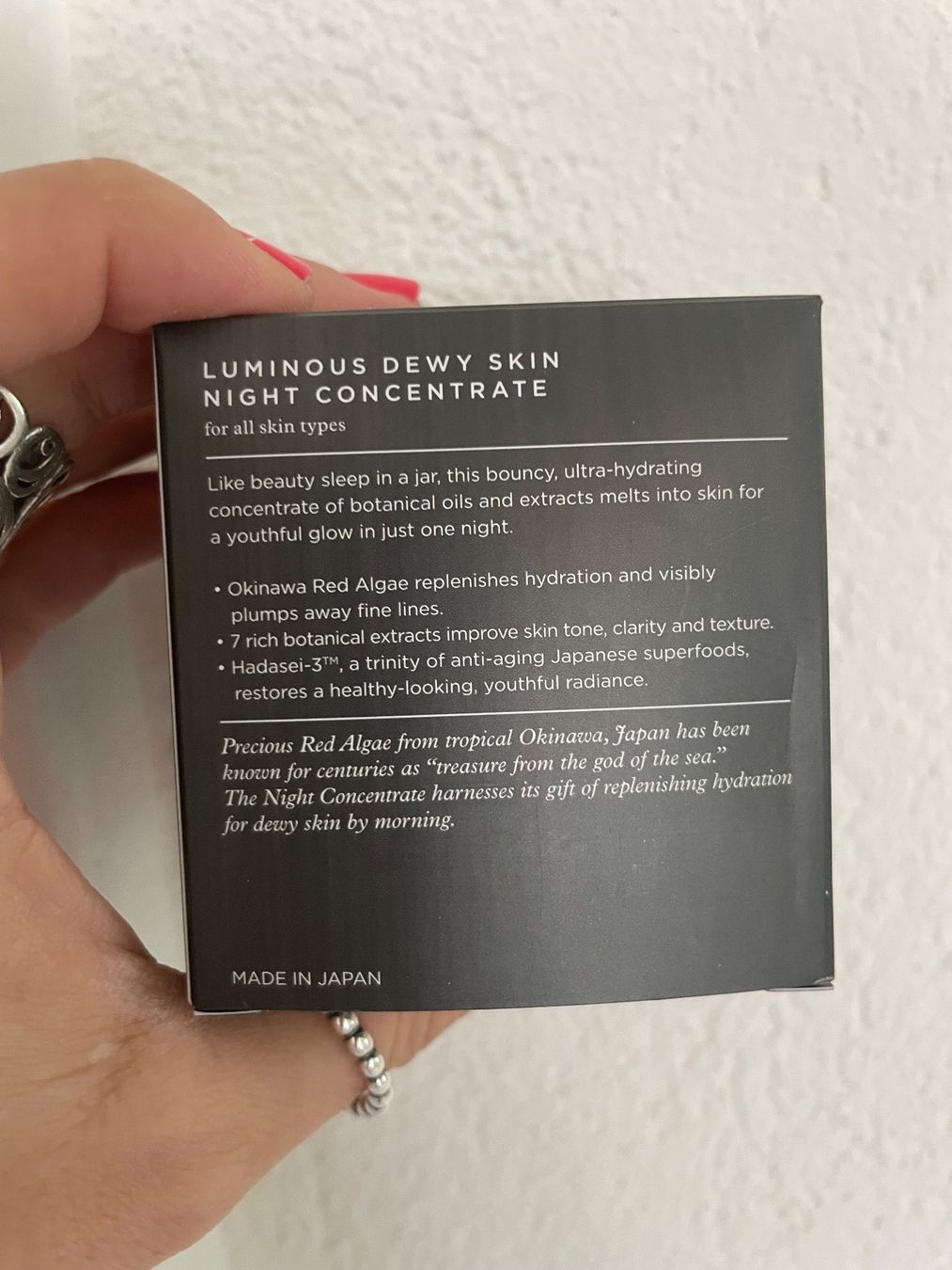 Gesichtspflege: Tatcha Luminous Dewy Skin Night Concentrate Ladenpreis 130.9 – Neu und originalverpackt aus Zürich von deruja 7