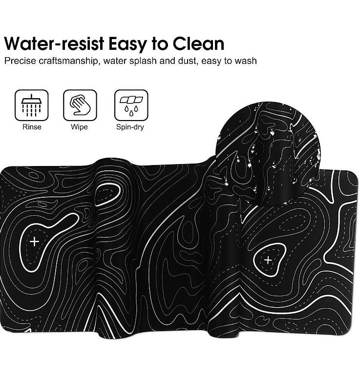 Tappetini per mouse: Mouse Pad Soft Smooth Surface and Anti-Slip, White – Usato da Unterägeri venduto da eve_76lj 2