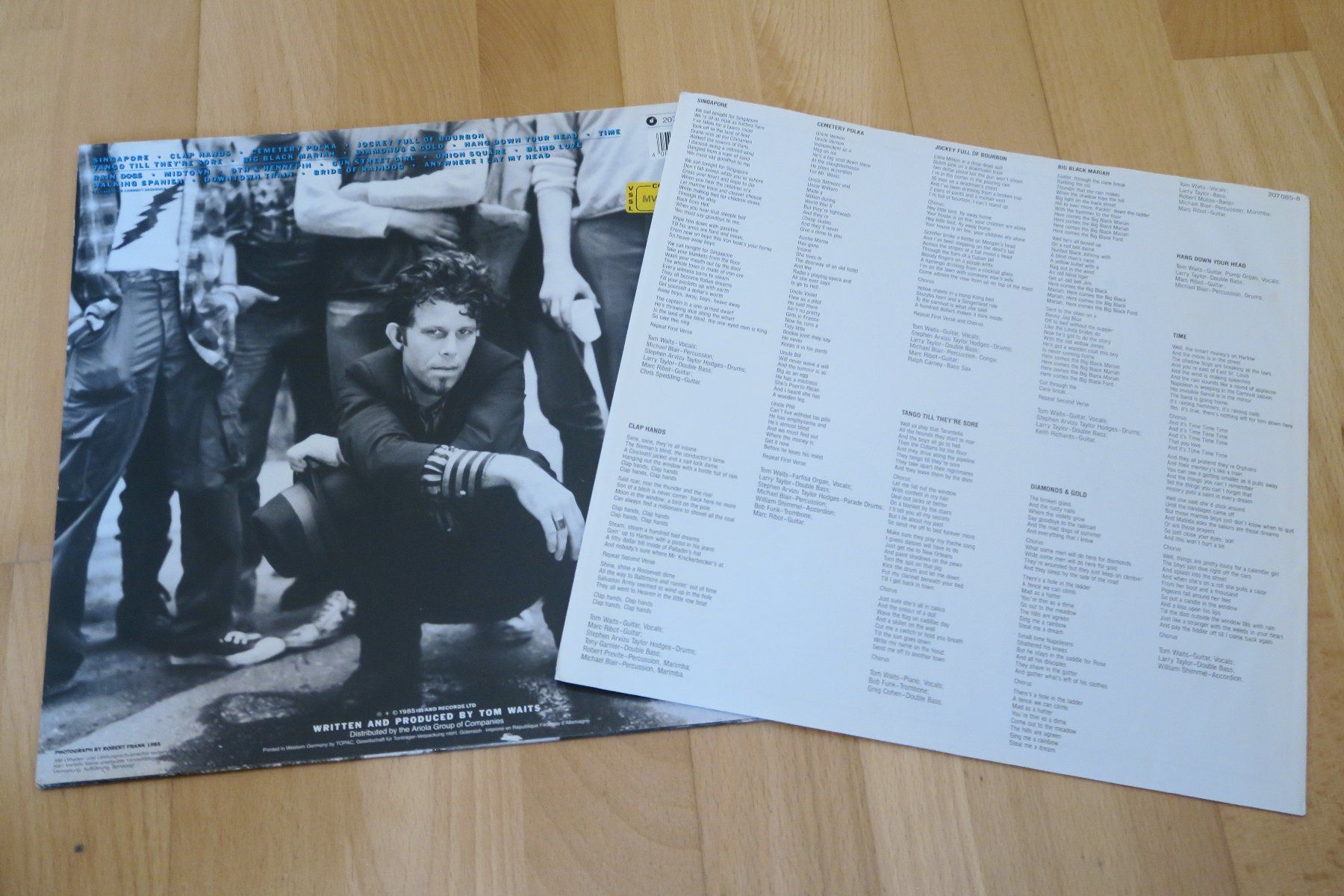 Schallplatten: Tom Waits – Rain Dogs – Gebraucht aus Thun von Karibu70 2