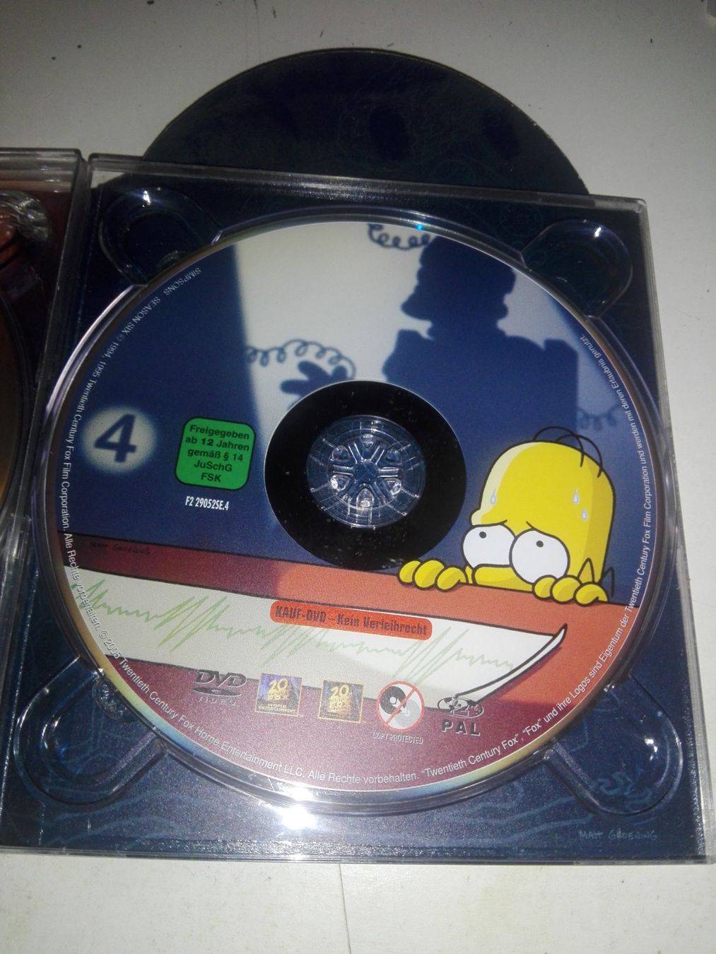 Tutti i DVDs: Die Simpsons (Staffel 6)  Box Prozess-Akte  D/E   4-DVD's – Usato da St.Gallen venduto da elk2022 5
