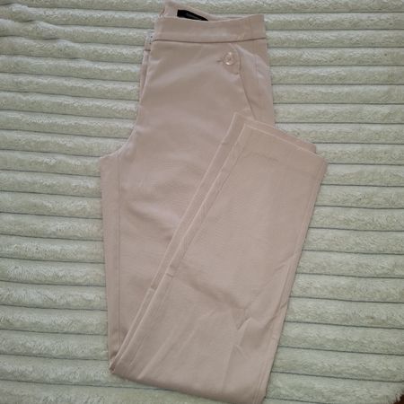 Comma Rose Pantalon Chic Poudré - Taille 34 (FR 36)