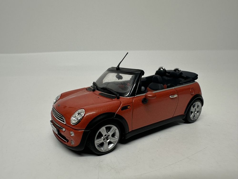 Small Foot Modellauto Mini Cooper S Cabrio 1:18 - Detailgetreues Spielzeugauto Aus Metall
