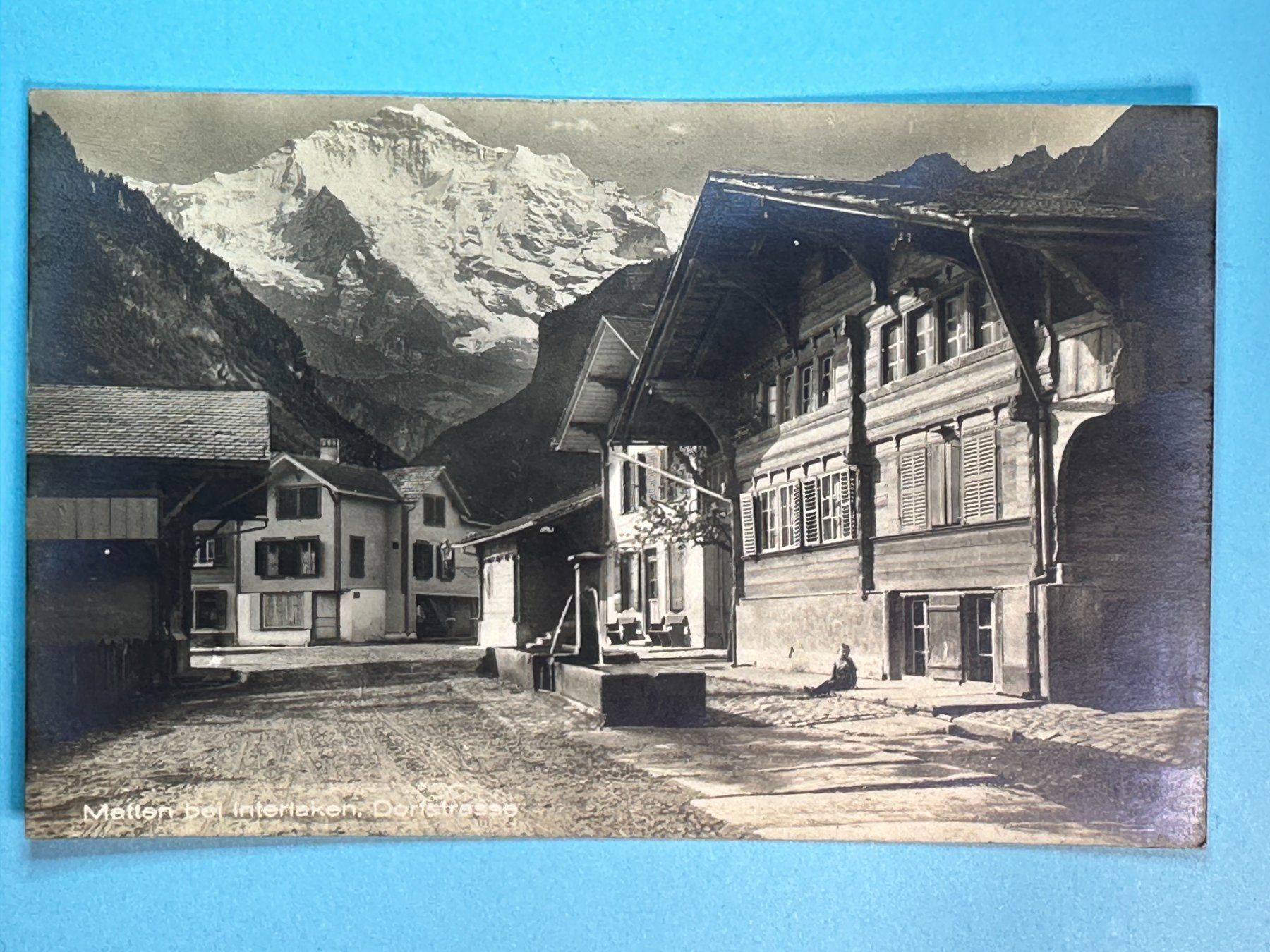 Cartoline postali: Matten bei Interlaken – Usato da Steg VS venduto da danwer74