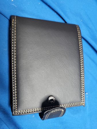 3 Praktische Herren Portemonnaie / Brieftasche - Schwarz!