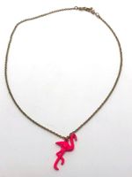 Kette Pink Flamingo Kettenlänge ca. 44cm