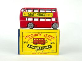 Matchbox Moko Lesney 5B London Bus - Near Mint