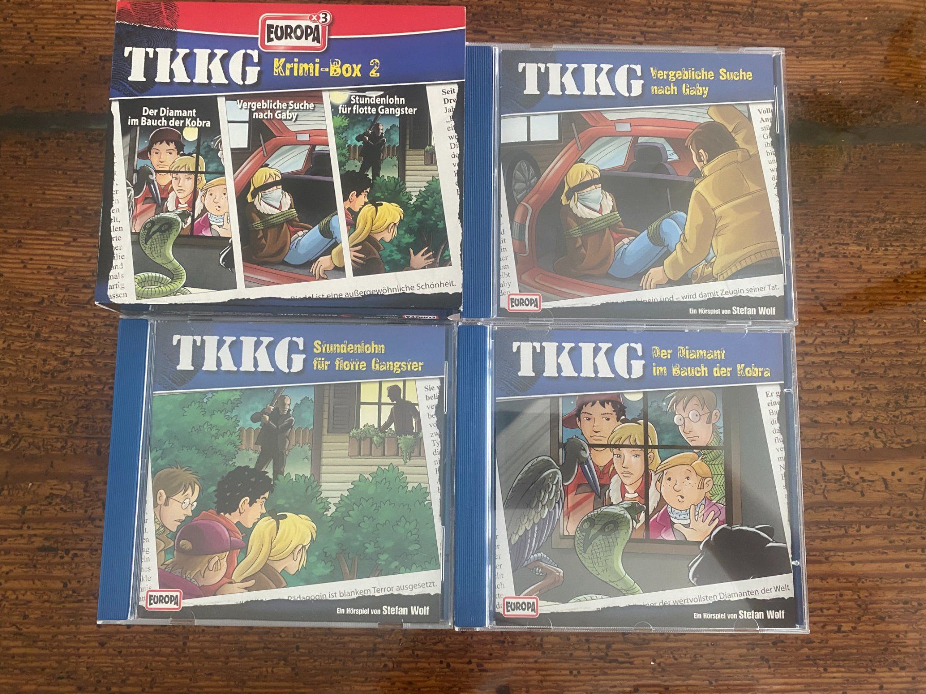 CD: TKKG - 115, 124, 131 - Krimibox 2 – Usato da Teufen AR venduto da trueblue84 1
