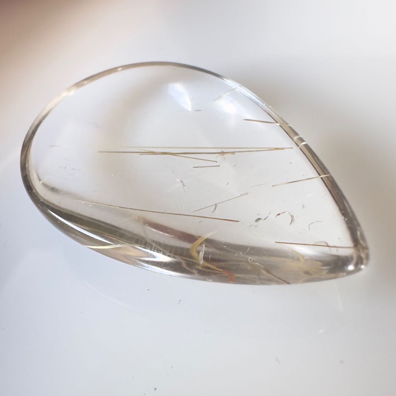 Pietre preziose: 37.44 ct - Natural Colourless Quartz Rutile – Nuovo (secondo la descrizione) da Zürich venduto da Yoohooz 9