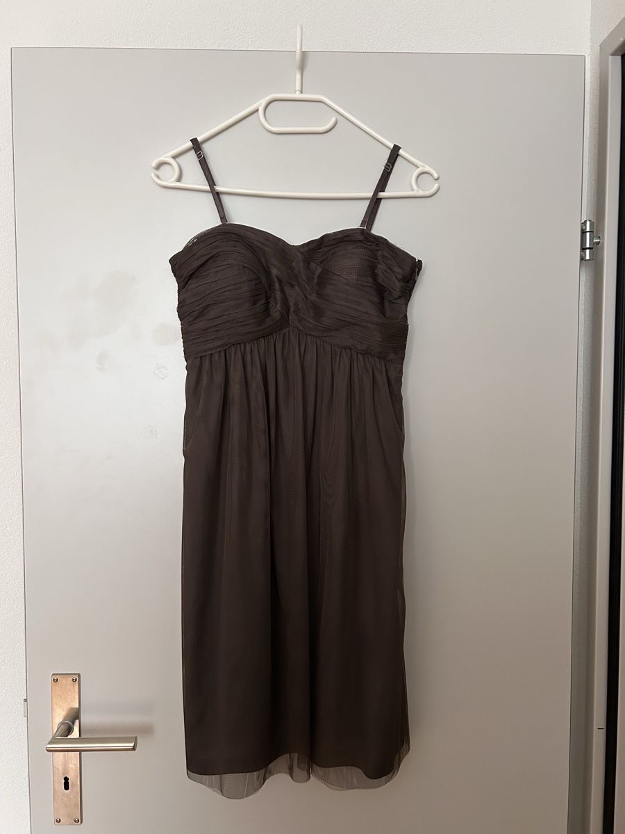 Esprit Kleider: ESPRIT COLLECTION COCKTAILKLEID TAUPE GRÖSSE 36 – Neu (gemäss Beschreibung) aus Mels von jas_7bjl