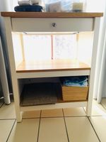 Ikea Kücheninsel sehr robust weiss/holz