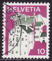SBK-Nr. 524 (Landschaftsbilder: Graubünden 1973) gestempelt