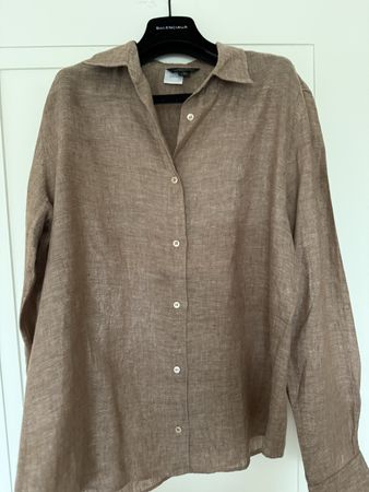Leinen Bluse von Weekend MaxMara, Gr. M, Top!