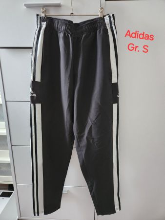 Adidas Trainingshose, schwarz, Gr. S