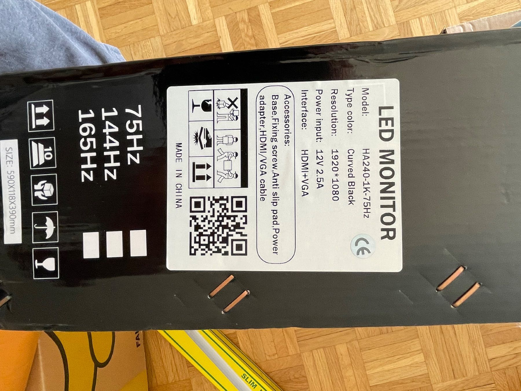 Ecrans: PC Monitor 24Zoll – Neuf avec emballage d'origine à Krattigen par KP-Management 3