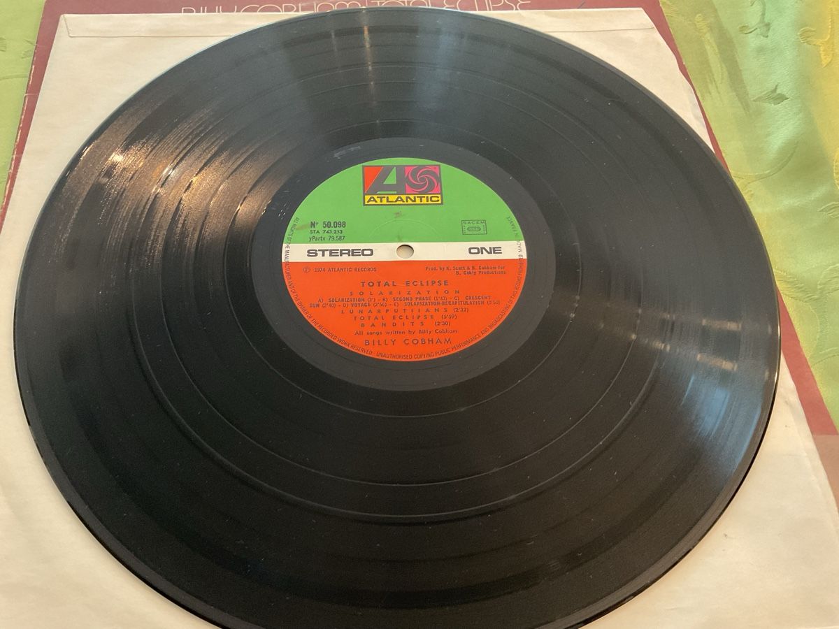 Dischi in vinile: Billy Cobham Total Eclipse  LP Platte Vinyl 1974 USA – Usato da Steinach venduto da Quarkie 2