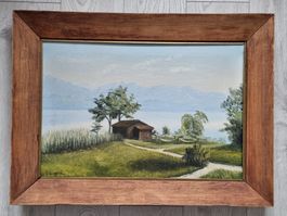 Magnifique tableau d'Eugène Devaud de Madelin