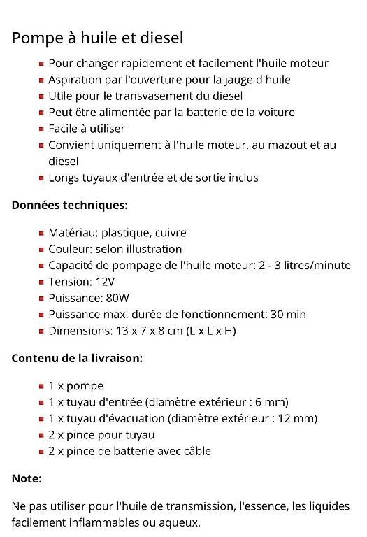 Pompe & Parti di ricambio: Pompe de vidange électrique – Usato da Renens VD venduto da ay__2dyj 1