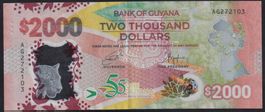 Guyana 2000 Dollars 2021