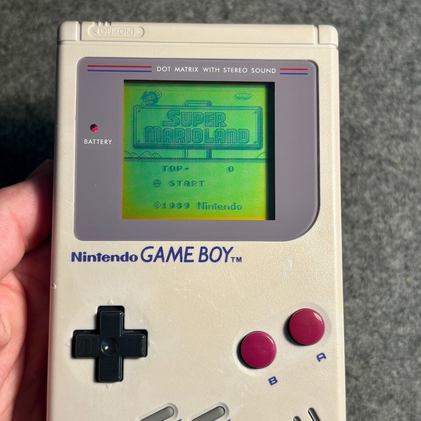 Nintendo Console: Gameboy Classic DMG-01 Konsole + Super Mario Land – Usato da Mollis venduto da GamingCorner 2
