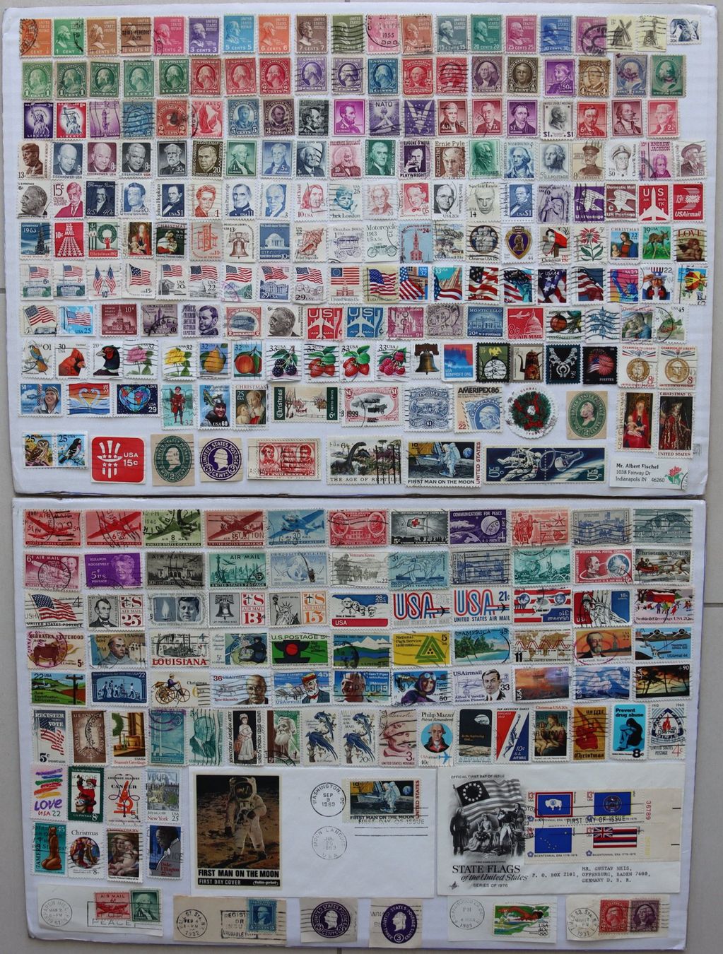 Tutti i francobolli: Briefmarken USA – Usato da Oberentfelden venduto da lakipul