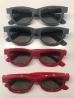 4 GAUMONT kinobrillen 3-d brillen erwachsene und kinder