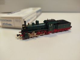 Fleischmann N 7812 Dampflok Schlepptenderlok grün BR 3915 K.
