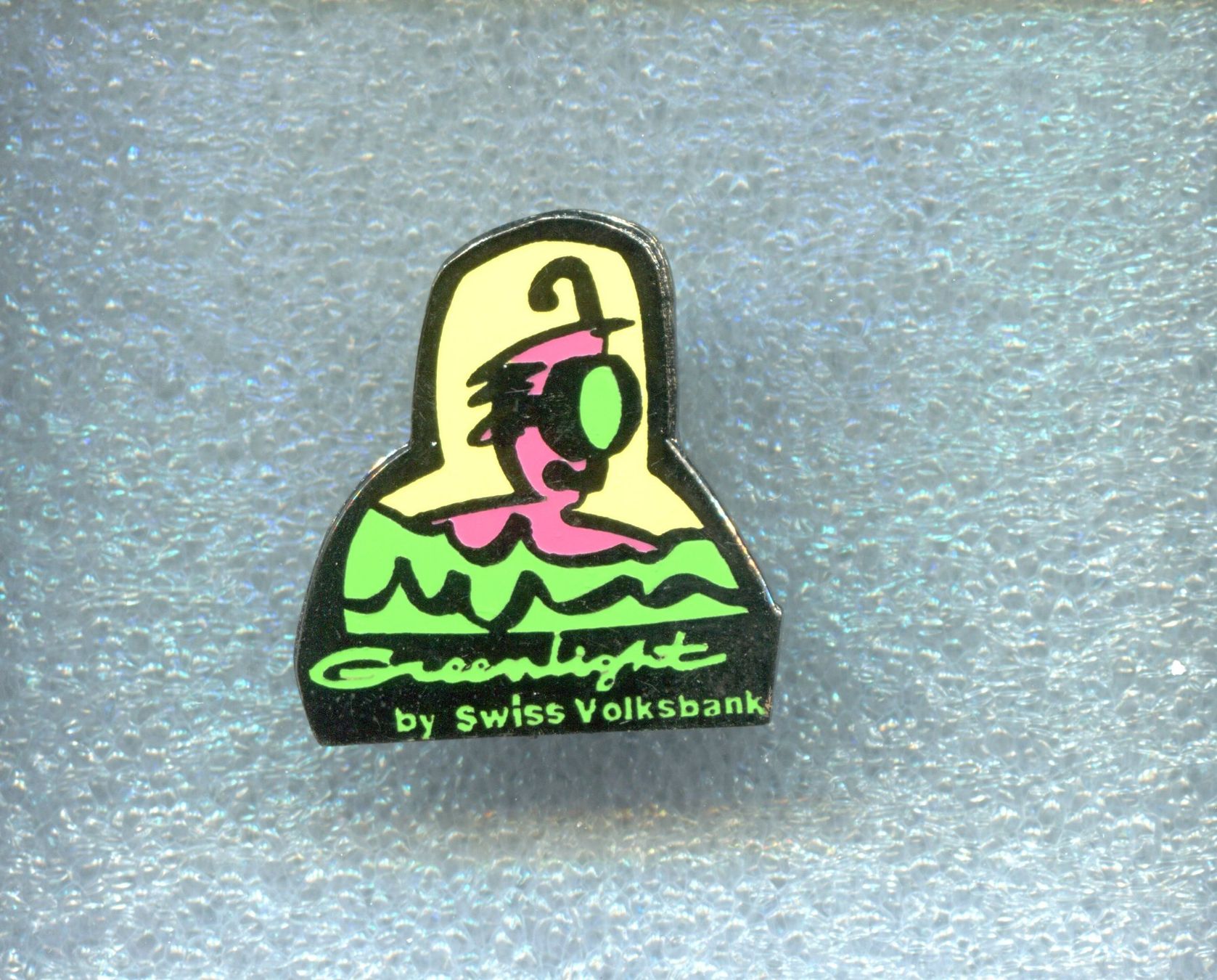Placchette & Badge: VOLKSBANK  Greenlight – Usato da Winterthur venduto da Sammleroase