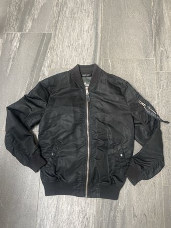 Bomberjacke Alpha Industries schwarz Grösse S gebraucht