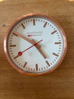 Wanduhr Mondaine SBB Design Kupfer neu in Originalbox