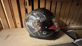 Casque moto MT Helmets Thunder 3 Vlinder gris taille M