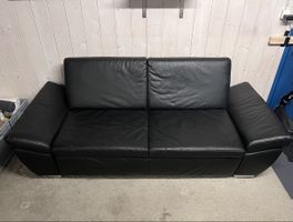 Ledersofa 2er und 3er