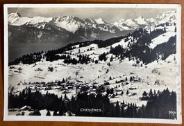 Chesières - Villars - Panorama d'hivers 1931