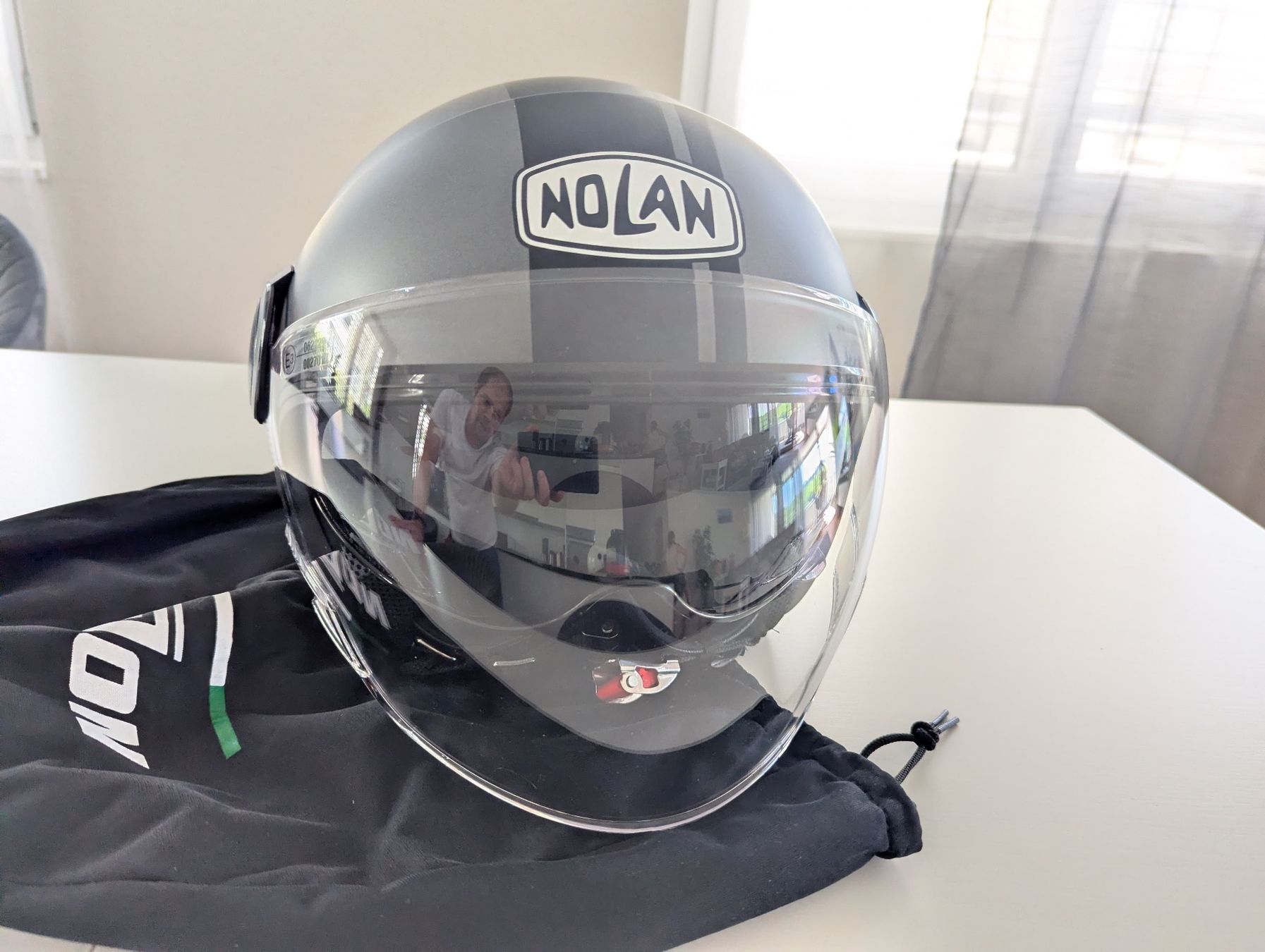 Helme & Visiere: Nolan Helmet size L - used once – Neu (gemäss Beschreibung) aus Küssnacht am Rigi von sus_h8n5