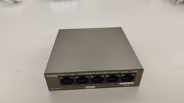 Tenda TEG1105PD 5-Port Gigabit PD Switch guter Zustand