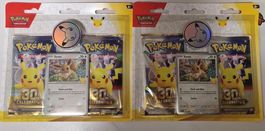 2x Pokémon 30th Celebration – 2-Blister EN OVP