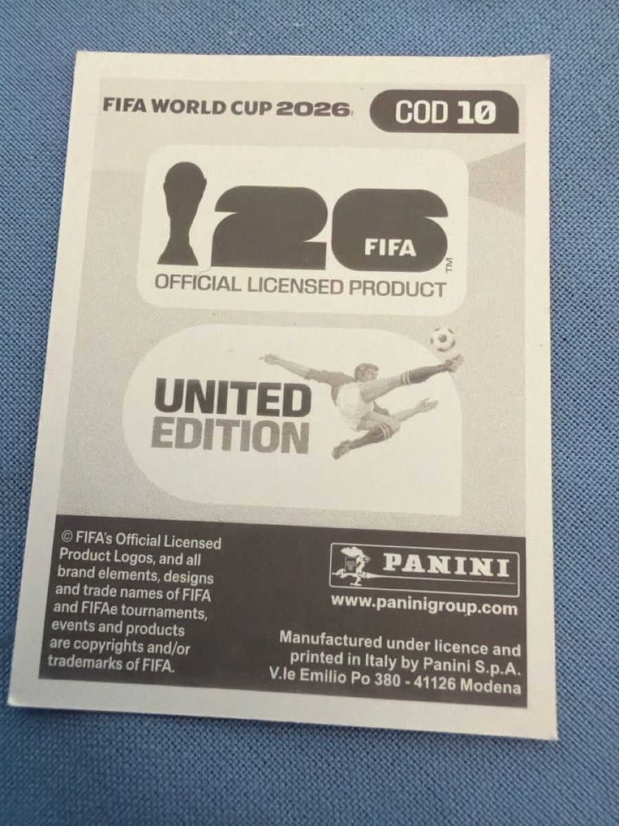 Panini Carte collezionabili: FIFA World Cup 2026 Sticker Edo Kavembe United Edition – Nuovo (secondo la descrizione) da Therwil venduto da Juliahengaetnee 1