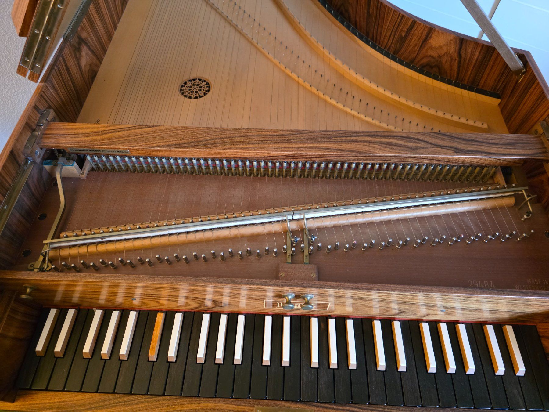Strumenti musicali: Cembalo J. C. Neupert Modell Telemann – Usato da Wernetshausen venduto da rud_5km8 5