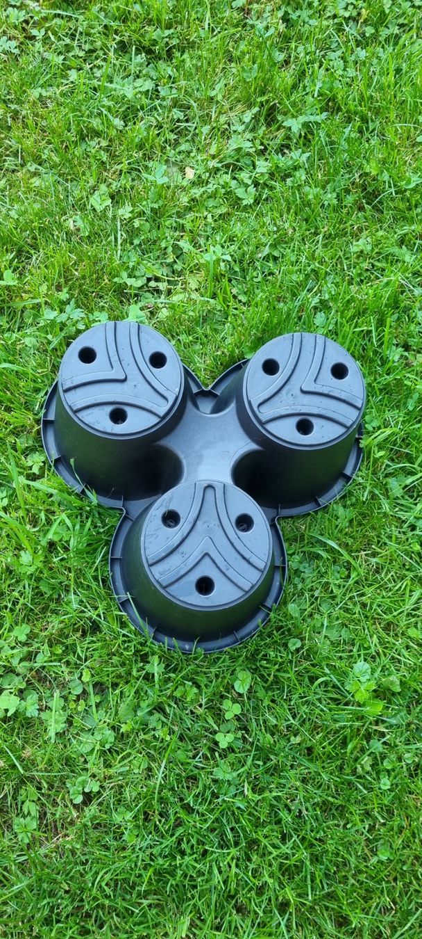 Vasi per fiori: Blumentopf 3 zusammen Schwarz neu – Nuovo (secondo la descrizione) da egliswil venduto da Maggy6 2
